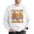 Fall In Love With Learning Thanksgiving Teacher Student Men Graphic Sweatshirt, funny gift Fall In Love With Learning Thanksgiving Teacher Student Men Graphic Sweatshirt, funny gift