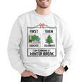 First Educate Then Celebrate Christmas Teacher Winter Break Men Graphic Sweatshirt, funny gift First Educate Then Celebrate Christmas Teacher Winter Break Men Graphic Sweatshirt, funny gift