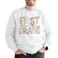 First Grade Dream Team 1st Grade Teacher First Day Of School Men Graphic Sweatshirt, First Grade Teacher Sweatshirts, funny gift
