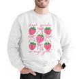 First Grade Is My Jam Strawberry First Grade Teacher Women Men Graphic Sweatshirt, First Grade Teacher Sweatshirts, funny gift First Grade Is My Jam Strawberry First Grade Teacher Women Men Graphic Sweatshirt, First Grade Teacher Sweatshirts, funny gift