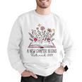 Floral Book a New Chapter Begins Retired Retirement Teacher Men Graphic Sweatshirt, funny gift Floral Book a New Chapter Begins Retired Retirement Teacher Men Graphic Sweatshirt, funny gift