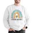 Future Teacher Cute Rainbow Leopard Teacher Outfit For Men Women Girls Kids Men Graphic Sweatshirt, Future Teacher Sweatshirts, funny gift Future Teacher Cute Rainbow Leopard Teacher Outfit For Men Women Girls Kids Men Graphic Sweatshirt, Future Teacher Sweatshirts, funny gift