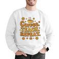 Groovy Coffee Teach Repeat Retro Teacher Men Graphic Sweatshirt, Groovy Teacher Sweatshirts, funny gift Groovy Coffee Teach Repeat Retro Teacher Men Graphic Sweatshirt, Groovy Teacher Sweatshirts, funny gift