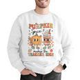 Groovy Pumpkin Spice Makes Teacher Nice Fall Thanksgiving Men Graphic Sweatshirt, Groovy Teacher Sweatshirts, funny gift Groovy Pumpkin Spice Makes Teacher Nice Fall Thanksgiving Men Graphic Sweatshirt, Groovy Teacher Sweatshirts, funny gift