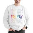Happy Fri Yay Teacher Friday Saying Men Graphic Sweatshirt, funny gift Happy Fri Yay Teacher Friday Saying Men Graphic Sweatshirt, funny gift