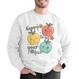 Happy To See Your Face Teacher Apple Men Graphic Sweatshirt, funny gift Happy To See Your Face Teacher Apple Men Graphic Sweatshirt, funny gift