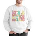 It's Beautiful Day For Learning Retro Teacher Students Women Men Graphic Sweatshirt, funny gift
