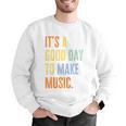 It's A Good Day To Make Music Music Lover Teacher Men Graphic Sweatshirt, funny gift