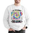 Let The Games Field Day Begin Tie Dye Adults Teacher Kids Men Graphic Sweatshirt, funny gift