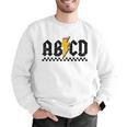 Lightning Pencil Rock'n Roll ABCD Teacher Back To School Kid Men Graphic Sweatshirt, funny gift Lightning Pencil Rock'n Roll ABCD Teacher Back To School Kid Men Graphic Sweatshirt, funny gift