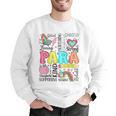 Para Paraprofessional Paraeducator Teacher Back To School Men Graphic Sweatshirt, funny gift Para Paraprofessional Paraeducator Teacher Back To School Men Graphic Sweatshirt, funny gift