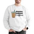 Phonemes Graphemes And Caffeine Coffee Teacher Appreciation Men Graphic Sweatshirt, funny gift Phonemes Graphemes And Caffeine Coffee Teacher Appreciation Men Graphic Sweatshirt, funny gift