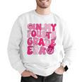 Pink Fourth Grade Era 4th Back To School Grade Teacher Men Graphic Sweatshirt, 4th Grade Teacher Sweatshirts, funny gift