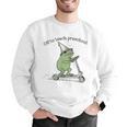 Pre K Grade Teacher Frog Back To School Preschool Men Graphic Sweatshirt, funny gift Pre K Grade Teacher Frog Back To School Preschool Men Graphic Sweatshirt, funny gift