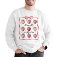 Pre K Is My Jam Teacher Team Crew Preschool Cute Strawberry Men Graphic Sweatshirt, funny gift