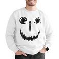 Pumpkin Artist Halloween Art Teacher Men Graphic Sweatshirt, funny gift