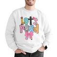Lets Read Reading Teacher Back To School Literacy Pencil Bow Men Graphic Sweatshirt, funny gift Lets Read Reading Teacher Back To School Literacy Pencil Bow Men Graphic Sweatshirt, funny gift