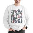 Retro IT'S ME Hi I'm The TEACHER Groovy Testing Squad Pink Men Graphic Sweatshirt, Groovy Teacher Sweatshirts, funny gift Retro IT'S ME Hi I'm The TEACHER Groovy Testing Squad Pink Men Graphic Sweatshirt, Groovy Teacher Sweatshirts, funny gift