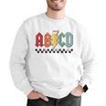 Rock Abcd Back To School Abcd Preschool Teacher Appreciation Men Graphic Sweatshirt, funny gift Rock Abcd Back To School Abcd Preschool Teacher Appreciation Men Graphic Sweatshirt, funny gift
