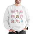 School Pencils And Bows Teacher Bow Coquette Pencil Girls Men Graphic Sweatshirt, funny gift School Pencils And Bows Teacher Bow Coquette Pencil Girls Men Graphic Sweatshirt, funny gift
