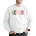School Psychologist Rainbow Psychology Teacher Men Graphic Sweatshirt, funny gift School Psychologist Rainbow Psychology Teacher Men Graphic Sweatshirt, funny gift