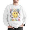 Second Grade Teachers Boys Girls Smile Face 2nd Grade Team Men Graphic Sweatshirt, funny gift Second Grade Teachers Boys Girls Smile Face 2nd Grade Team Men Graphic Sweatshirt, funny gift