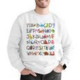 SPANISH ALPHABET MAESTRA SPANISH TEACHER Men Graphic Sweatshirt, funny gift SPANISH ALPHABET MAESTRA SPANISH TEACHER Men Graphic Sweatshirt, funny gift