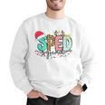 SPED Squad Special Education Teacher Autism Christmas Women Men Graphic Sweatshirt, funny gift SPED Squad Special Education Teacher Autism Christmas Women Men Graphic Sweatshirt, funny gift