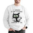 I Survived 67 Days Of School Teachers Students Humor Men Graphic Sweatshirt, funny gift