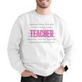 TEACH Inspirational Teacher Comfortable & Stylish T-Shirt Men Graphic Sweatshirt, funny gift