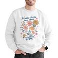 Teach Them Love Them Watch Them Grow Retro Teacher Floral Men Graphic Sweatshirt, funny gift Teach Them Love Them Watch Them Grow Retro Teacher Floral Men Graphic Sweatshirt, funny gift