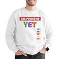 Teacher Growth Mindset Power Of Yet Men Graphic Sweatshirt, funny gift Teacher Growth Mindset Power Of Yet Men Graphic Sweatshirt, funny gift