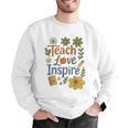 Teacher Inspire Love Men Graphic Sweatshirt, funny gift Teacher Inspire Love Men Graphic Sweatshirt, funny gift