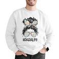 Teacher Para Life Tee Paraprofessional Cute Messy Bun Men Graphic Sweatshirt, funny gift Teacher Para Life Tee Paraprofessional Cute Messy Bun Men Graphic Sweatshirt, funny gift