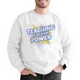 TEACHING IS MY SUPER POWER Teacher Appreciation Men Graphic Sweatshirt, Super Teacher Sweatshirts, funny gift TEACHING IS MY SUPER POWER Teacher Appreciation Men Graphic Sweatshirt, Super Teacher Sweatshirts, funny gift