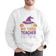 This Is My Tired Teacher Costume Halloween Premium Tri-Blend Men Graphic Sweatshirt, funny gift This Is My Tired Teacher Costume Halloween Premium Tri-Blend Men Graphic Sweatshirt, funny gift
