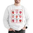 Transitional Kindergarten Is My Jam Strawberry TK Teacher Men Graphic Sweatshirt, funny gift Transitional Kindergarten Is My Jam Strawberry TK Teacher Men Graphic Sweatshirt, funny gift