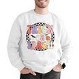 Trick Or Teach Retro Groovy Halloween Teacher Men Graphic Sweatshirt, Groovy Teacher Sweatshirts, funny gift Trick Or Teach Retro Groovy Halloween Teacher Men Graphic Sweatshirt, Groovy Teacher Sweatshirts, funny gift