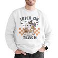 Trick Or Teach Teacher Men Graphic Sweatshirt, funny gift Trick Or Teach Teacher Men Graphic Sweatshirt, funny gift