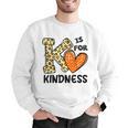 Unity Day K Is For Kindness Anti Bullying Orange Teacher Men Women Kids Men Graphic Sweatshirt, funny gift Unity Day K Is For Kindness Anti Bullying Orange Teacher Men Women Kids Men Graphic Sweatshirt, funny gift