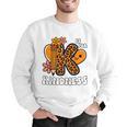 Unity Day Shirt Kindness Orange Teacher Kids Be Kind Men Graphic Sweatshirt, funny gift