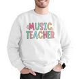 Women Music Teacher First Day Of School Elementary School Men Graphic Sweatshirt, funny gift Women Music Teacher First Day Of School Elementary School Men Graphic Sweatshirt, funny gift