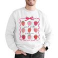 Women Second Grade Is My Jam Strawberry First Kids Teacher Men Graphic Sweatshirt, First Grade Teacher Sweatshirts, funny gift Women Second Grade Is My Jam Strawberry First Kids Teacher Men Graphic Sweatshirt, First Grade Teacher Sweatshirts, funny gift