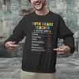 5th Grade Teacher Report Card Appreciation Men Women Men Graphic Sweatshirt, gift for family, gift for coworker 5th Grade Teacher Report Card Appreciation Men Women Men Graphic Sweatshirt, gift for family, gift for coworker