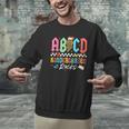 ABCD Kindergarten Rocks Pencil Lightning Teachers Rock Boys Men Graphic Sweatshirt, gift for family, gift for coworker