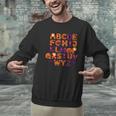ABCs Learning Kindergarten Teacher Halloween Alphabet Men Graphic Sweatshirt, gift for family, gift for coworker ABCs Learning Kindergarten Teacher Halloween Alphabet Men Graphic Sweatshirt, gift for family, gift for coworker