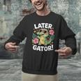Alligator Later Gator Teacher Summer Last Day Fun Men Graphic Sweatshirt, gift for family, gift for coworker Alligator Later Gator Teacher Summer Last Day Fun Men Graphic Sweatshirt, gift for family, gift for coworker