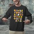 Alphabet Turkey Thanksgiving Costume Preschool Teacher Men Women Men Graphic Sweatshirt, gift for family, gift for coworker Alphabet Turkey Thanksgiving Costume Preschool Teacher Men Women Men Graphic Sweatshirt, gift for family, gift for coworker