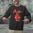 A Is For Apple Pre-K Kindergarten Teacher Student Men Graphic Sweatshirt, gift for family, gift for coworker A Is For Apple Pre-K Kindergarten Teacher Student Men Graphic Sweatshirt, gift for family, gift for coworker