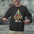 Art Christmas Tree Merry Christmas Artist Art Teacher Men Graphic Sweatshirt, gift for family, gift for coworker